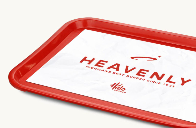 Halo Burger Tray Placemat