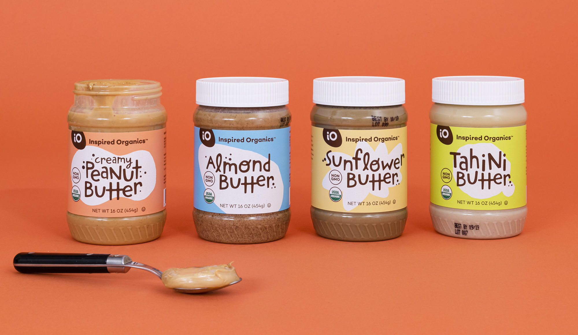 Inspired Organics Peanut Butter Packaging
