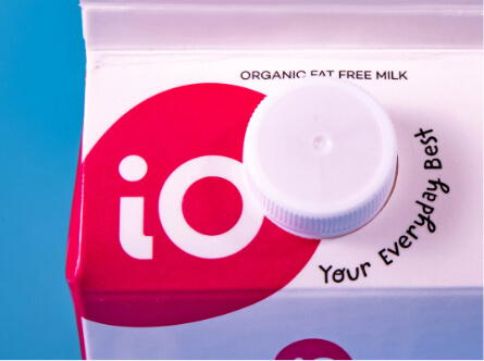 Inspired Organics Milk Packaging Design
