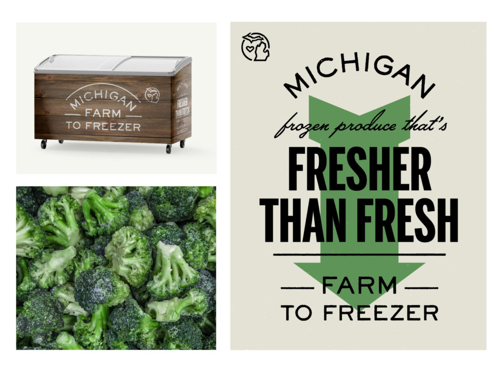 Michigan Farm To Freezer Poster 