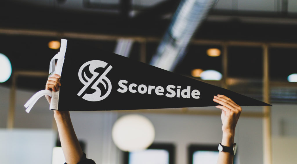 ScoreSide Logo Flag
