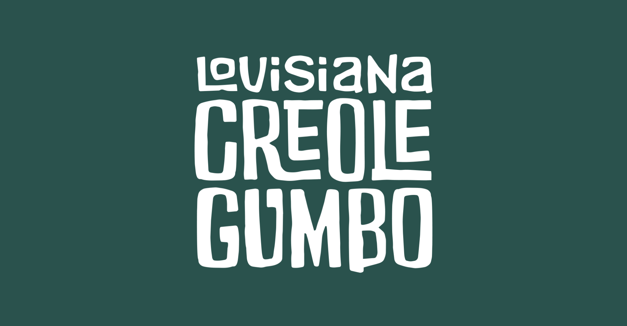 Louisiana Creole Gumbo Logo Gif
