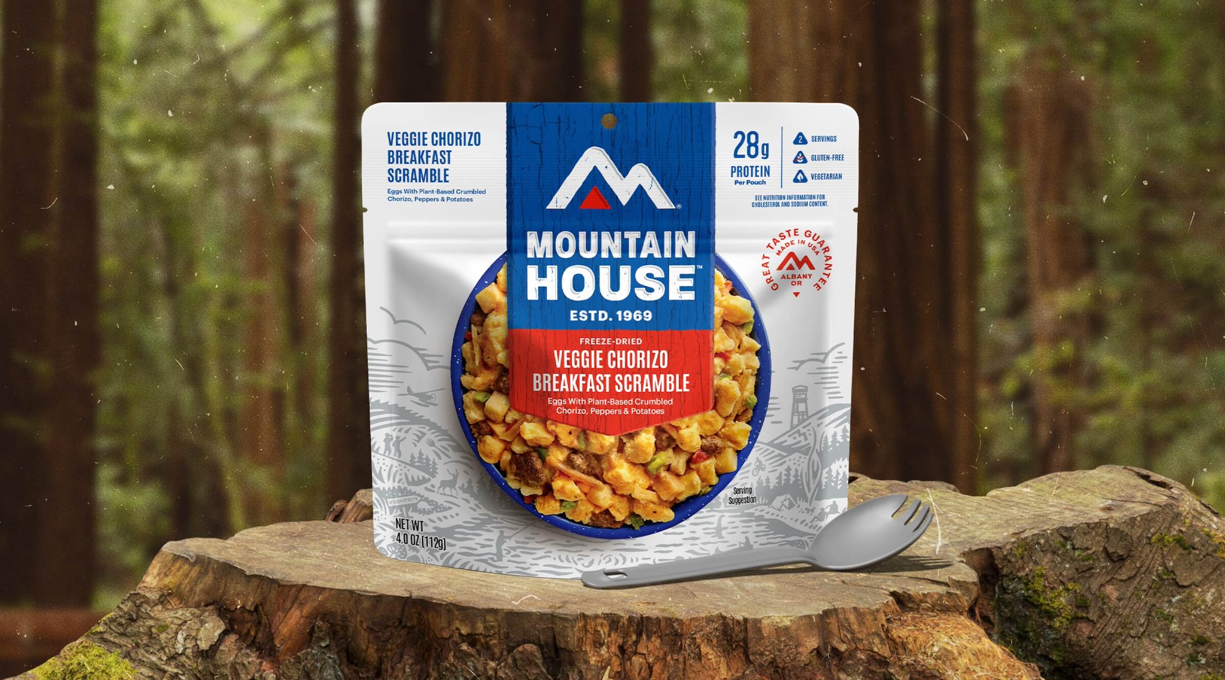 Mountain House pouch mock up