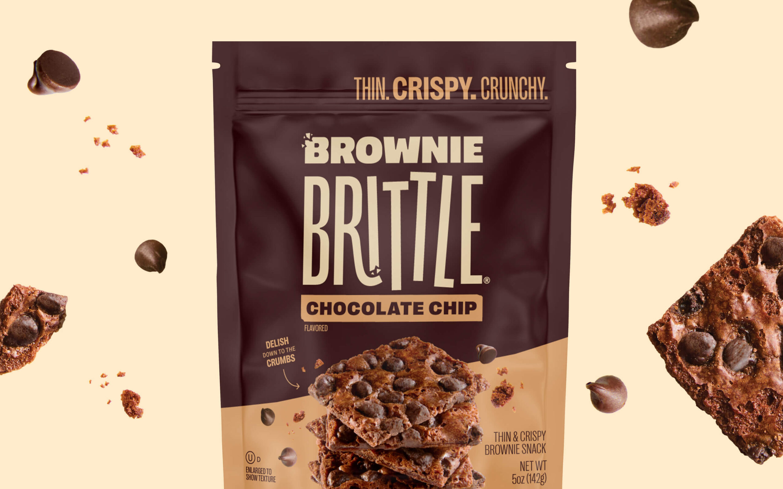 Brownie Brittle package