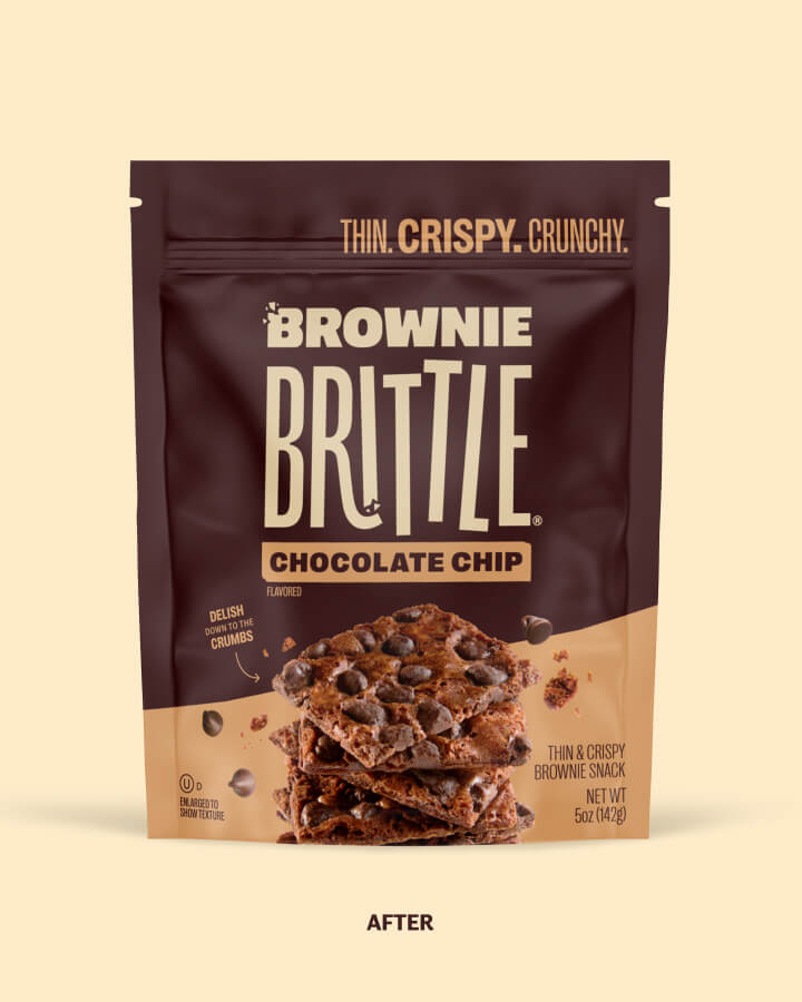 Brownie Brittle after package